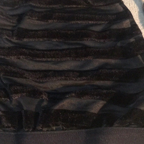 Handmade Black Velvet and Sheer Bralette - Picture 5 of 8